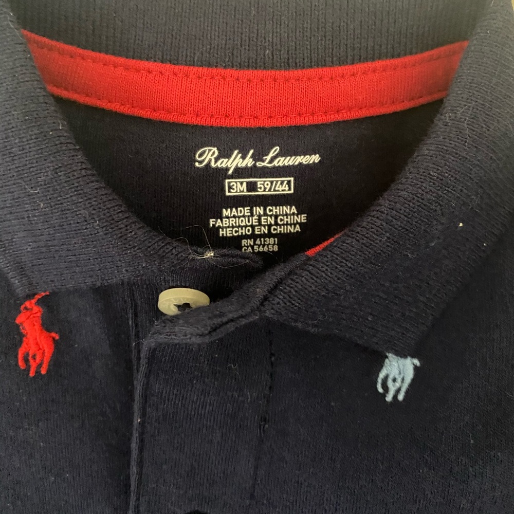 Ralph Lauren baby boy Classic Coveral